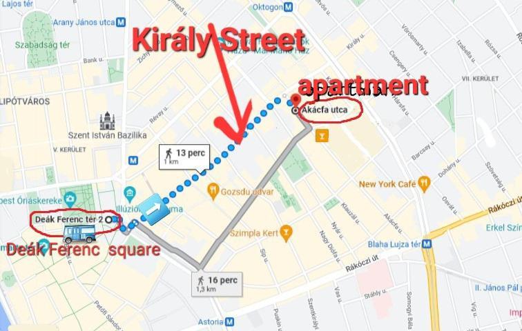 Downtown Acacia Str Apartment Budapest Kültér fotó